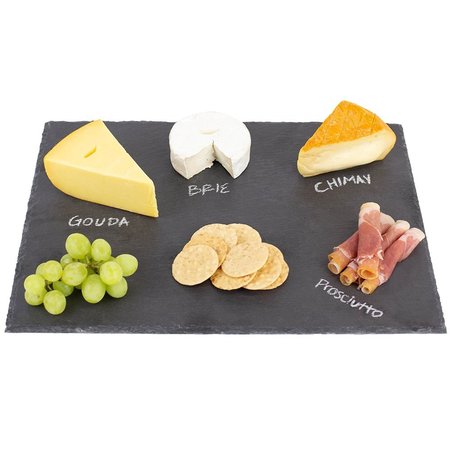 HDS TRADING 12x 16 Slate Cutting Board, Black ZOR95883